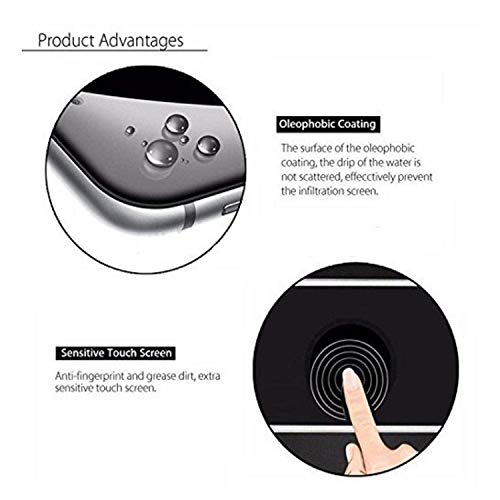 Image of Tempered Glass for Samsung Galaxy J6 - Full Edge to Edge Screen Protection for Samsung Galaxy J6 [Clear][2.5D Curved Edge][9H Hardness][HD Touch][Shatter Proof][Bubble Free Adhesive]