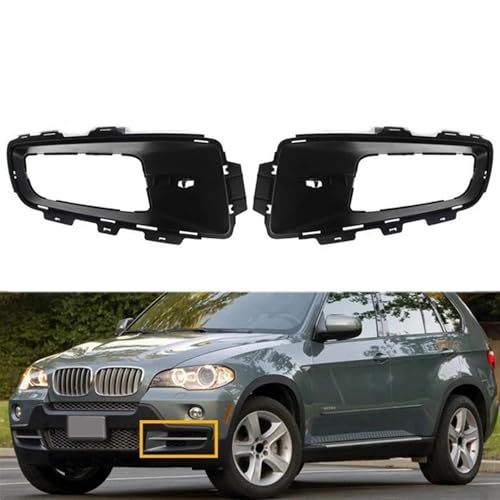 Couvercle admission grille ventilation BMW X5 E70 2007 2008 2009 3pcs - 6
