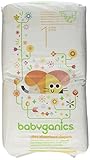 Babyganics Ultra Absorbent Diapers, Size 1, 40 Count