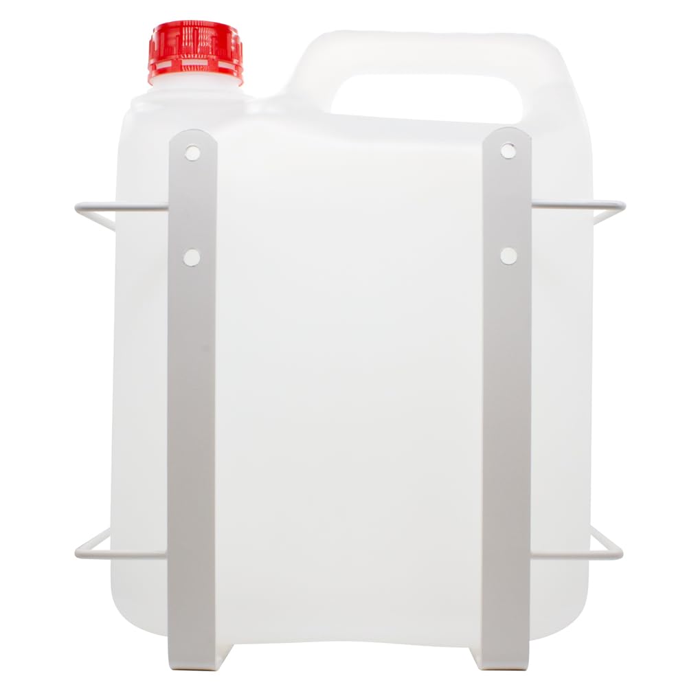 Tanica con supporto da parete, resistente per raccogliere acqua condizionata (10 litri) resistente al sole, per eliminare il gocciolamento dell'aria condizionata