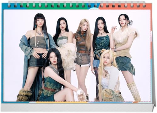 FOR 韓国ベイビーモンスター カレンダー グッズ 2026卓上 【非公式】2026年度 写真集カレンダー 新年ラスメート ギフト クリスマス お正月 誕生日プレゼント 応援 贈り物 【並行輸入品】 (C)