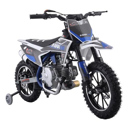 X-PRO Hawk 60 Gas Powered Dirt Bike with CVT Transmission, Electric Start, Disc Brake! 10