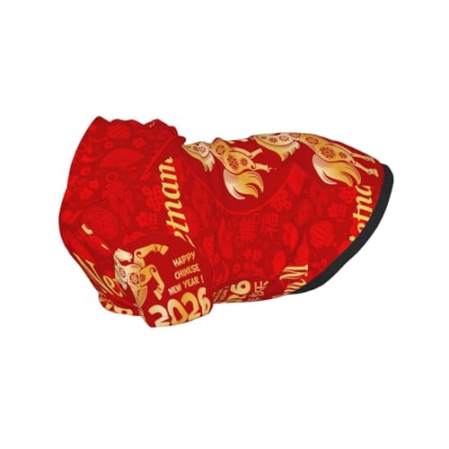 Disfraz para perro sudadera con capucha tamaño M miniatura 7