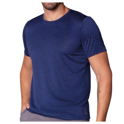 SELENE Camiseta Dry Fit Academia Poliéster Masculina Adulto Fitness, Royal Mescla, G