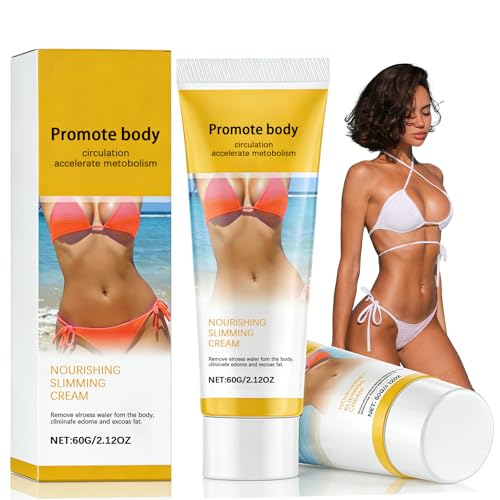 Paquete de 2 Crema Reductora, Crema Anticelulítica Reductora Extreme, Tensa y Remodela el Contorno Corporal, Reduce Celulitis, Reafirmante Corporal para Abdomen, Muslos, Glúteos, para Mujer y Hombre