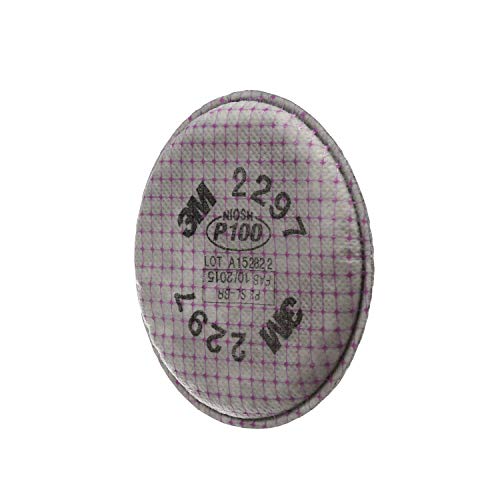 3M Advanced Particulate Filter 2297, P100, with Nuisance Level Organic Vapor Relief - Thumbnail 3