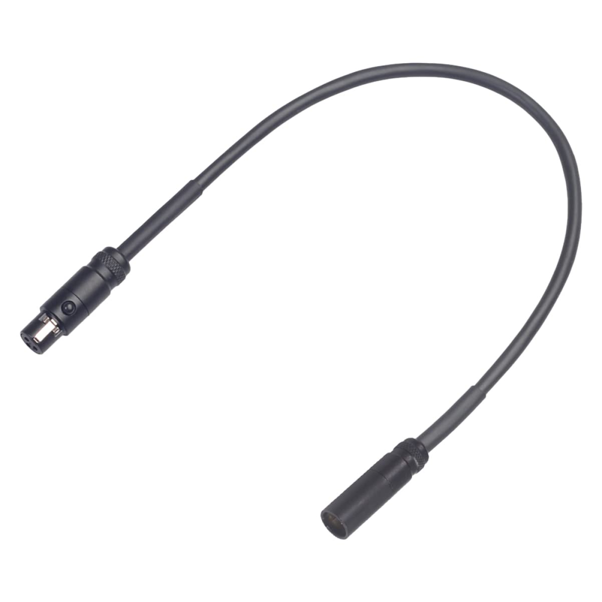 Toyvian 3 Pezzi 3 Pin Mini Maschio A Femmina Cavo Di Prolunga Microfono Schermato Ad Alta Fedeltà Nero Per Telecamere