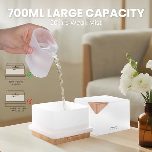 URPOWER Essential Oil Diffuser Humidifier - Thumbnail 3