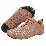 SXTYYH Zapatos Minimalistas for Mujer Transpirables Y Antideslizantes Kung Fu Zapatos for Tai Chi for Entrenamiento, Zapatos for Artes Marciales Con Suela Antideslizante(Brown,44EU)
