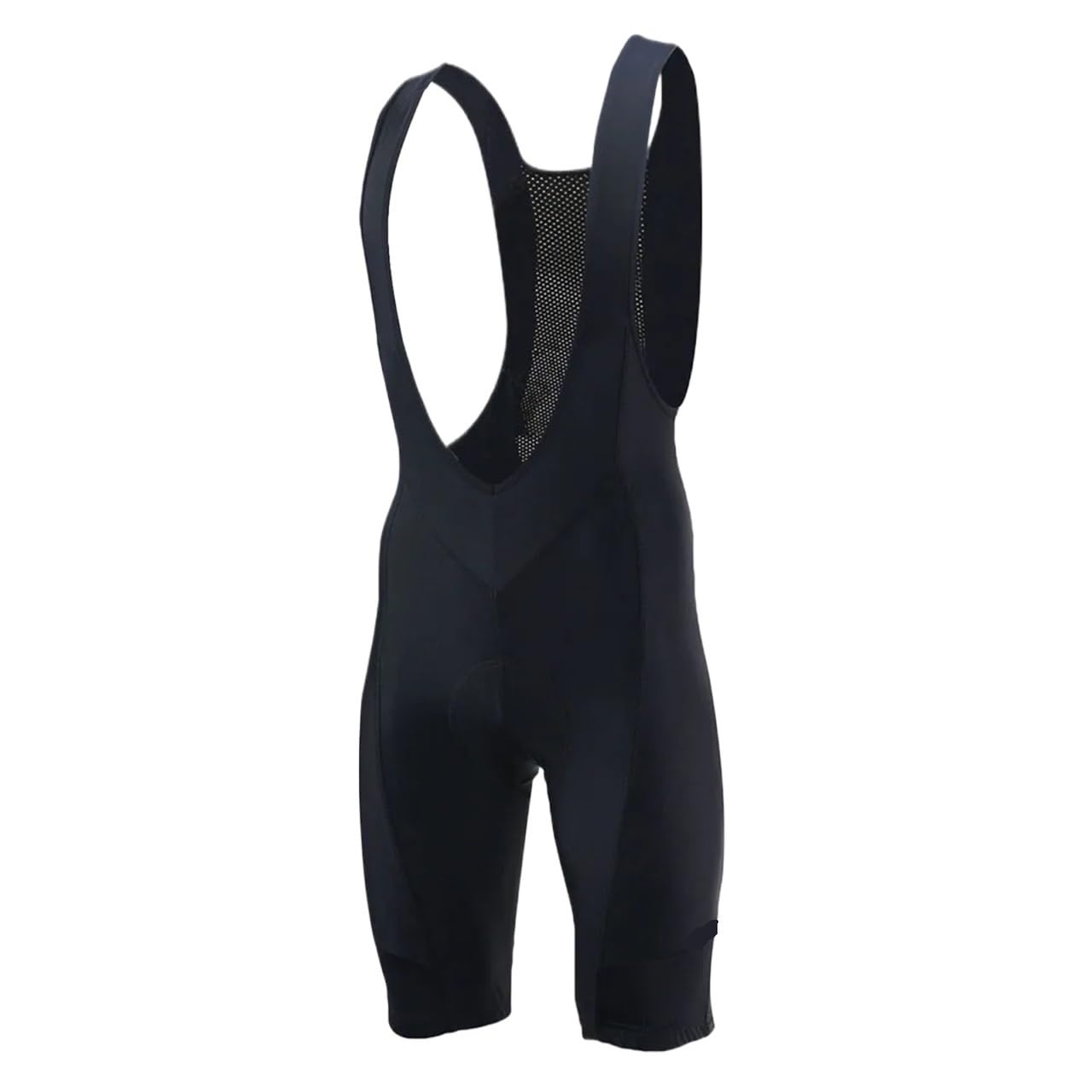 Culotte de Ciclismo con Tirantes for Hombre Culotte de Ciclismo con Tirantes y badana para Ciclismo(Black,S)
