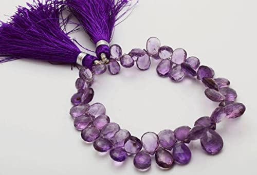 Améthyste micro facettée de qualité supérieure pour joaillerie fine DIY