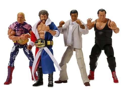 WWE Legends Territory Era 4 Pk Ali Monsoon Graham Race Action Figures