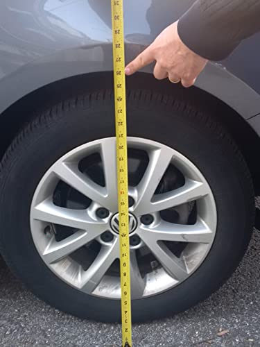 Image of Wheel Shield (Regular): Prevent Snow & Ice in Tires & Wheel Well. for Parked Vehicles in driveways, Street Parking & Snow plow Routes. Reduced Shoveling, Quicker Getaway. 2 Pack.