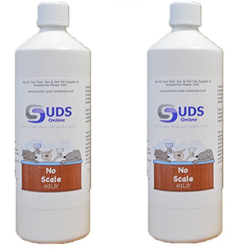 SUDS-ONLINE Scale Away 2L No Scale Hot Tub Spa Removes Scale Protects Pumps
