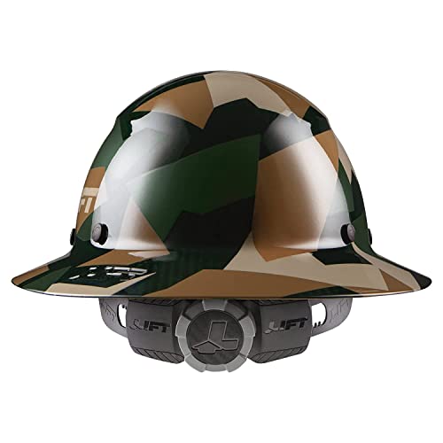 Lift Safety HDC-20CJ Dax Jungle Carbon Fiber Full Brim Hardhat thumb #4