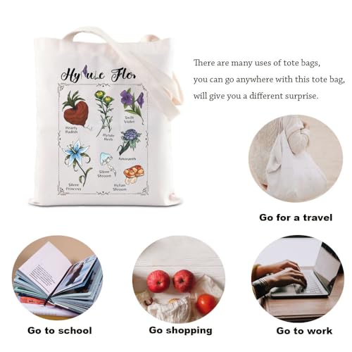 Bolsa Tote KUIYAI inspirada en video juegos Flora miniatura 5