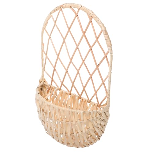 Cesta de mimbre Angoily artesanal y resistente a deformaciones para diseño de interiores 2