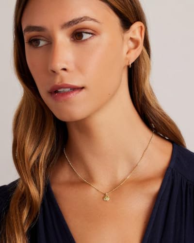 gorjana - Shorebreak Necklace 16 inch - 18k Gold Plated Brass - Ocean-Inspired Design- Versatile Layering Piece - Perfect for Daily style4
