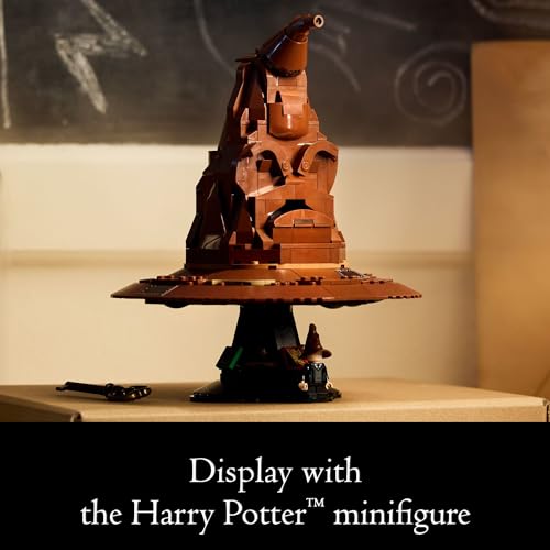 Lego 6470524 Harry Potter Talking Sorting Hat, Hogwarts Hat With 31 Randomized Sounds, Harry Potter Building Set thumb #5