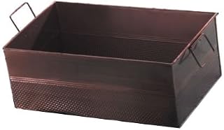 American Metalcraft BEV1220 Rectangular Hammered Tub, Copper, 20 1/2-Inch Length (Full-Size)