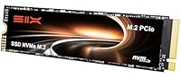 SIX NVME M.2 SSD PCIe 4.0-512G 2280 ssd, Lesen bis zu 7.000MB/s für Gaming PS5 Speichererweiterung mit heatsink, Interne Solid-State-Laufwerk gen 4x4 für Laptop Desktop