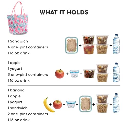 Image of J World New York Lola Lunch Tote, Blue Raspberry, One Size