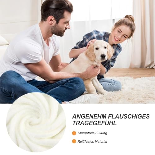 QITIXI:OU Geschenke für Frauen, Hundemama Decke, Geburtstagsgeschenk für Hundebesitzer, Muttertagsgeschenk, Weihnachts Geschenke für Hundebesitzer Freundin Kollegin Frauen Damen Mama Mutter 150x130CM