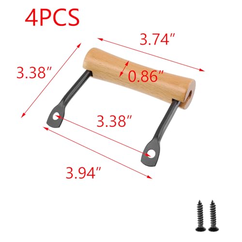 Mango para bandeja con tornillos, pack de 4 miniatura 5