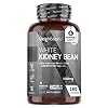 White Kidney Bean Extract 5000mg – 180 Vegan Capsules (6Months Supply)- Enriched with Zinc & Chromium – High Strength…