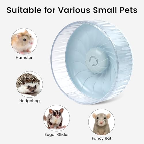 Roue silencieuse pour hamster avec double roulement à billes de précision - 7