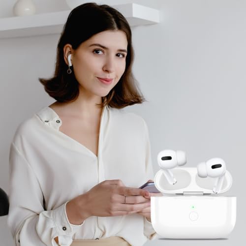 Image of Wireless Airpod Pro Charging Case Replacement | Case Only for Pro 1&2 Gen, USB-C Port, 660 mAh Battery, Pairing Sync Button, No Earduds