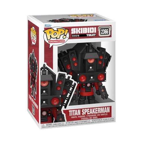 Funko Pop! Vinyl: Skibidi - Titan Speakerman - Skibidi Toilet - Figura in Vinile da Collezione - Idea Regalo - Merchandising Ufficiale - Giocattoli per Bambini e Adulti - Cartoon Fans