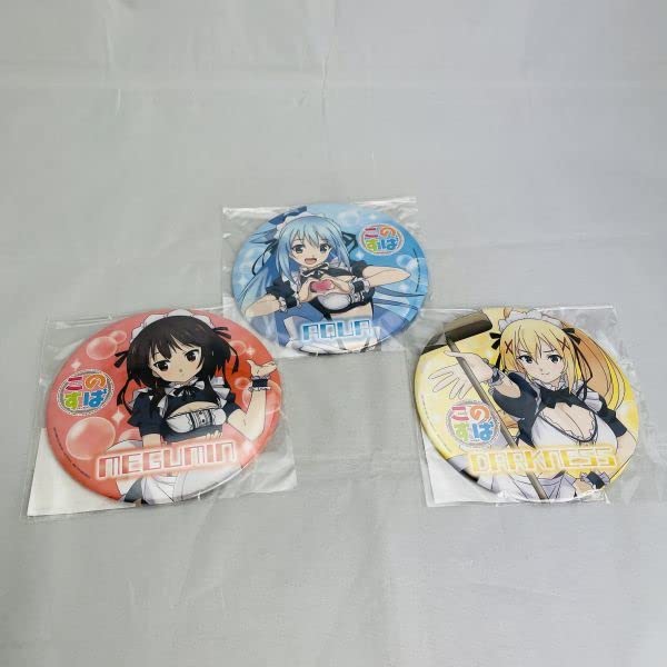 Amazon | この素晴らしい世界に祝福を BIG缶バッチ 描き下ろしイラス