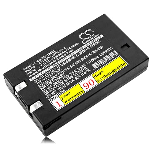 Aibatu 7.2V 2000mAh BT10KP-1 BT10KP-0 Battery Replacement is 10K12SS02P7 Old Pendant Style Transmitter AK02 GXZE13653-P SLTX Transmitter