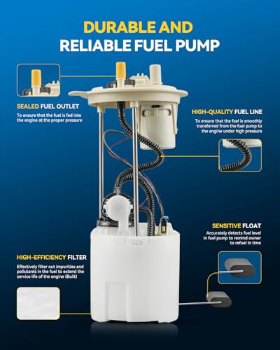 Image of PHILTOP Electric Fuel Pump Assembly for 2011-2016 E-350 Super Duty FLEX