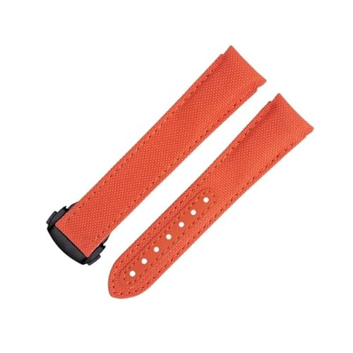 Bracelet montre nylon 20mm curve pour eliminer le vide du boitier