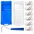 Mister Rui Paint Roller Kit, Microfiber Paint Roller Covers (3/8" Nap), Small Paint Rollers with Tray and Roller Frame, Mini Rollers for Painting, Paint Supplies for House Painting