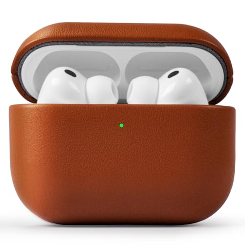 LITOCARY Full-Grain Leather Case For AirPods Pro3i2025j tOC U[P[X 3pyMagSafe[d USB-CP[XΉz{v ϏՌ LYh~ LEDCg E\ (Z
