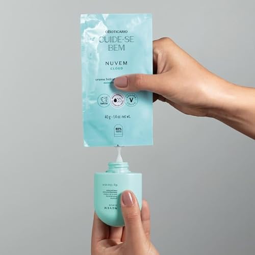 O BOTICARIO, O BOTICARIO CUIDE-SE BEM NUVEM HIDRATANTE MÃOS REFIL 40g