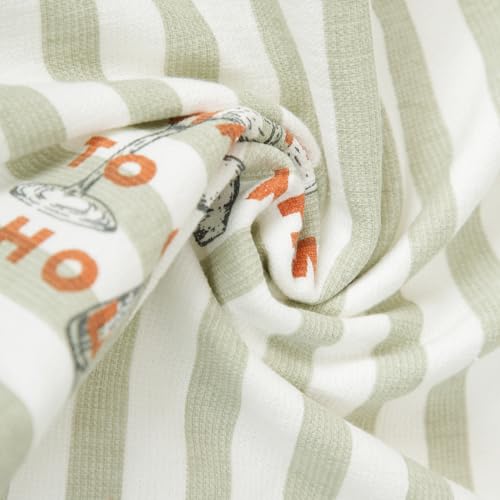 Image of Cloth for Cooking | Cotton Hand Towel for Drying Dishes | 17x28 cm Tea Towels | Highly Absorbent for Cleaning & Quick Drying of Plates| Kitchen Towel (Set of 2 Pieces), KTKT001
