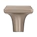 Amerock | Cabinet Knob | Satin Nickel | 1-1/16 inch (27 mm) Length | Manor | 1 Pack | Drawer Knob | Cabinet Hardware