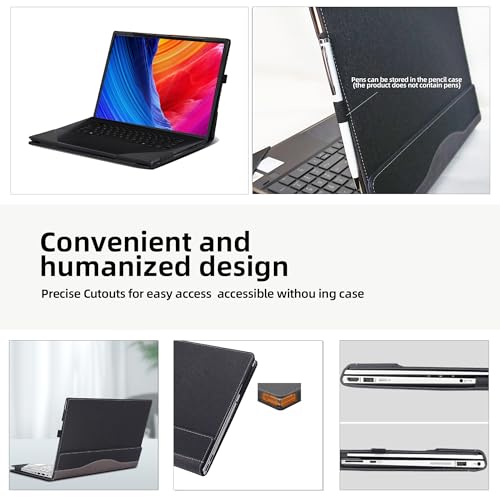 Funda para Laptop ASUS ProArt P16 16" Cuero PU Gris miniatura 6