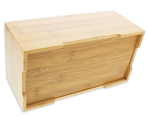 Coperchio della scatola del tessuto di bambù le