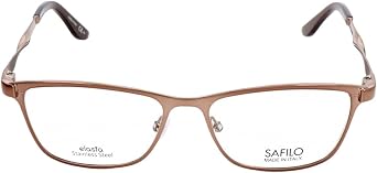 Safilo Sa 6025 0V9N Light Brown Mud Eyeglasses