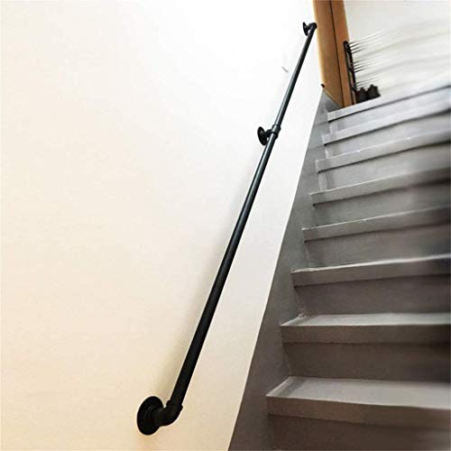Rampe en fer forgé anti-chute solution pour marches intérieures et extérieures