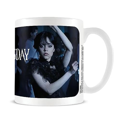 Pyramid International Wednesday Mug (Goo Goo Muck Design) Taza de café de cerámica de 325 ml, tazas y tazas de café para mujeres y tazas para hombres, producto oficial