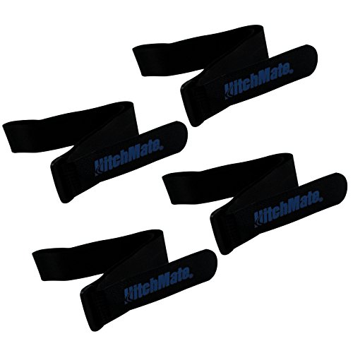 Heininger HitchMate 4083 QuickCinch Black 21" Hook and Loop Soft Strap, (Pack of 4) - Thumbnail 3