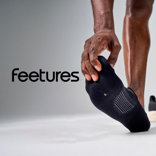Image of Feetures Elite Ultra Light Invisible Socks - Anti-Slip Sport Sock Liner with Targeted Compression