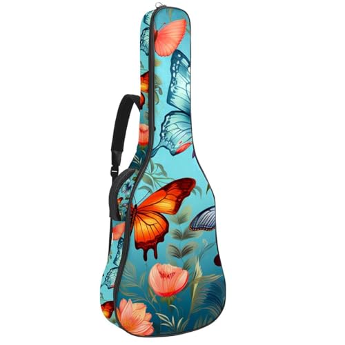 Étui souple pour guitare acoustique 109 cm tissu Oxford basse
