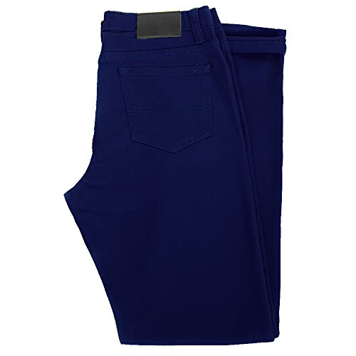 Alta Men Designer Fashion Slim Skinny Fit Stretch Denim Jeans Pants - Blue - Size 303